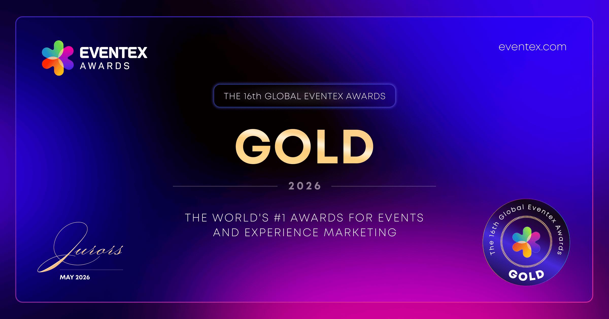 Encore APAC has been awarded Gold at the Eventex Awards 2026 for its delivery of the Amway China Leadership Seminar in Melbourne — marking the region’s first-ever submission into the global awards program